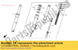 Tutaj możesz zamówić komplet widelca, l przód od Honda , z numerem części 51500KTF890: