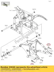 Tutaj możesz zamówić ? A? Cuch nastawczy vn2000-a1h od Kawasaki , z numerem części 330400005: