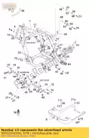 58562092050, KTM, porta-tanque fr.r / s dentro de 01 ktm rally rallye 450 660 2001 2002 2003 2004 2005 2006 2007, Novo