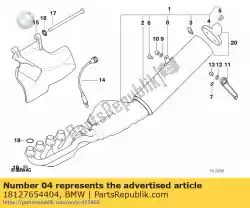 Aqui você pode pedir o limite (a 08/1999) em BMW , com o número da peça 18127654404: