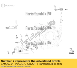aprilia 1A006754 getriebeschaltung - Dół
