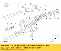 Qui puoi ordinare anello di bloccaggio - 28x1,5 da BMW , con numero parte 23211341735: