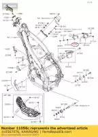 110567976, Kawasaki, 01 bracket,ig. coil kawasaki  250 2017 2018 2019 2020, New