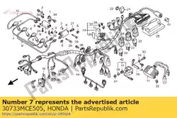 Qui puoi ordinare cavo, alto / t da Honda , con numero parte 30733MCE505: