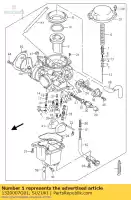 1320007G01, Suzuki, carburateur suzuki lt z400 quadsport 400 , Nieuw