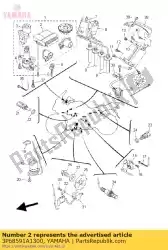 Ici, vous pouvez commander le unité de contrôle moteur assy auprès de Yamaha , avec le numéro de pièce 3P68591A1300: