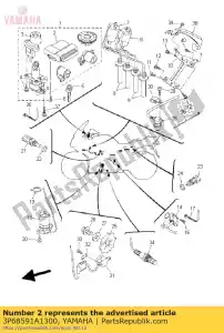 yamaha 3P68591A1300 unité de contrôle moteur assy - La partie au fond