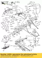 140910554266, Kawasaki, cubierta, mantenimiento, b.whit ksf45 kawasaki kfx 450 2008 2009 2010 2013, Nuevo