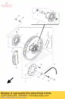 1D4F53041000, Yamaha, szprychy ustawione, ty? yamaha dt r 2c2c holland 1e2c2-300e2 50 2005 2006 2007 2008 2009 2010 2011, Nowy