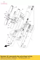 4NK231470000, Yamaha, o-ring yamaha xv xvz xvztf 1300 1600 1996 1997 1998 1999 2000 2001 2002, Nowy