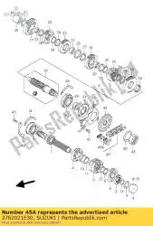 Aqui você pode pedir o conjunto de junta, corrente em Suzuki , com o número da peça 2762021E30: