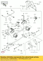 921541532, Kawasaki, bout, dop, 6x25 en650aff kawasaki  h2 h2r vulcan 650 900 1000 2015 2016 2017 2018 2019 2020 2021, Nieuw