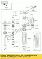 461020610, Kawasaki, varilla, pistón kawasaki kx  f kx450f 450 , Nuevo