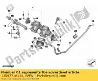 13547716114, BMW, boîtier de papillon assy bmw  650 2008 2009 2010 2011 2012, Nouveau