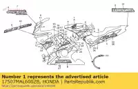 17507MAL600ZB, Honda, rayure a, r. réservoir de carburant (###) * type2 * (type2) honda cbr 600 1995, Nouveau