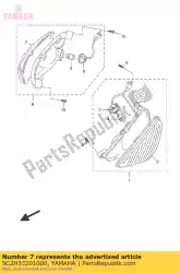 Ici, vous pouvez commander le feu clignotant avant auprès de Yamaha , avec le numéro de pièce 5C2H33201000: