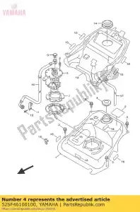 yamaha 52SF46100100 cap assy - Bottom side