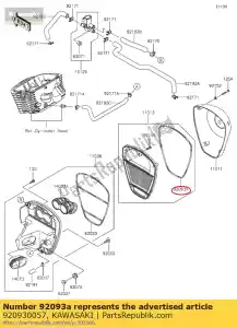 kawasaki 920930057 selo vn900b6f - Lado inferior