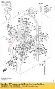 suzuki 1361529F00 washer - Bottom side