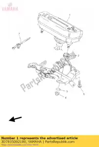 yamaha 3D7835002100 conjunto de medidor - Lado inferior