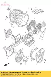 Ici, vous pouvez commander le assiette auprès de Yamaha , avec le numéro de pièce 2CR151130000: