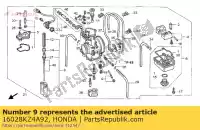 16028KZ4A92, Honda, set di viti b (th / s) honda cr  r crf x cr125r cr250r 250 125 , Nuovo