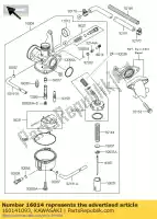 160141093, Kawasaki, ?rubowo-pilotowe powietrze klx110-a1 kawasaki klx 110 2002 2003 2005 2006 2007 2008 2009 2010 2011 2012 2013 2014, Nowy