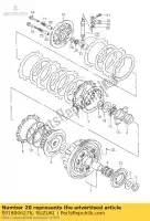 0918006276, Suzuki, espaçador, 6,5x9x24 suzuki vs vx vz 800 1400 1987 1988 1989 1990 1991 1992 1993 1994 1995 1996 1997 1998 1999 2000 2001 2002 2003, Novo