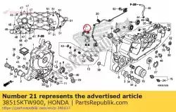 gids, oliedrukschakelaar van Honda, met onderdeel nummer 38515KTW900, bestel je hier online: