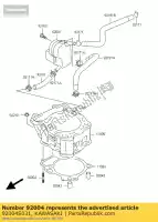 92004S031, Kawasaki, stud ksf400a6f kawasaki kfx 400 2004 2005 2006, Nuevo