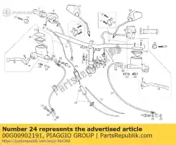 Here you can order the throttle cable from Piaggio Group, with part number 00G00902191: