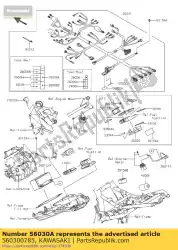 Here you can order the label,fuse box1 zr800bds from Kawasaki, with part number 560300785: