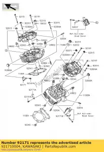 Kawasaki 921710004 serrer - La partie au fond