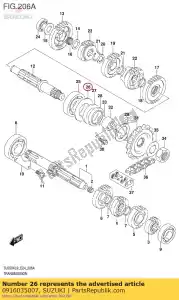 suzuki 0916035007 lavadora 35x55x1 - Lado inferior