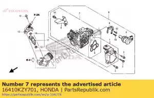 honda 16410KZY701 nessuna descrizione disponibile al momento - Il fondo