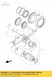 Aquí puede pedir junta tórica de Yamaha , con el número de pieza 1J7818476000: