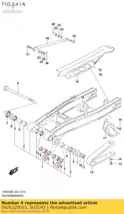 Suzuki 0926320053 roller bearing - Bottom side