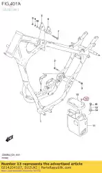 Here you can order the screw 4x10 from Suzuki, with part number 0214204107: