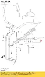 Here you can order the screw from Suzuki, with part number 0912706017: