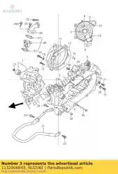 Here you can order the crankcase set,l from Suzuki, with part number 1132006845: