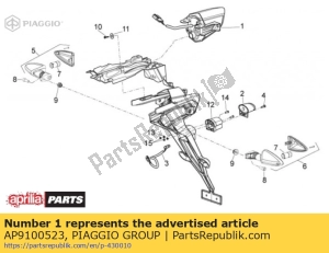 aprilia AP9100523 ?wiat?a tylne - obraz 11 z 11