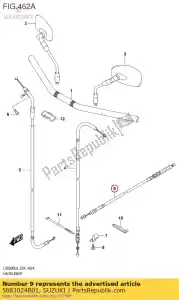 suzuki 5883024B01 cable,stop lamp - Bottom side