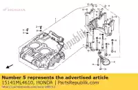 15141ML4610, Honda, nenhuma descrição disponível no momento honda cb cmx 450 1986 1987 1988, Novo