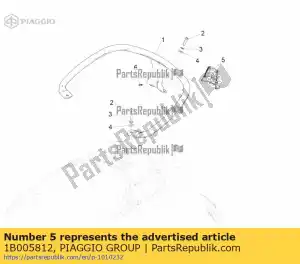 Piaggio Group 1B005812 plug - Onderkant