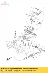 Here you can order the washer, lock (2k6) from Yamaha, with part number 902151420400: