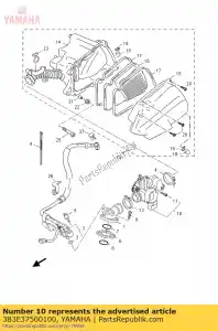 yamaha 3B3E37500100 zespó? korpusu przepustnicy - Dół