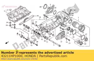 Honda 43211HP1000 zosta?, rr. suwmiarka - Dół