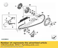 33818522838, BMW, kraagmoer - m12x1,5 bmw  750 850 900 1000 2018 2019 2020 2021, Nieuw