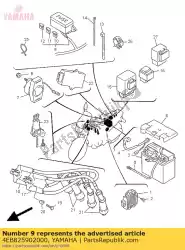 kabelboom assy van Yamaha, met onderdeel nummer 4EB825902000, bestel je hier online: