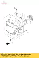 4KM843120000, Yamaha, soporte, zócalo yamaha xj 900 1995 1996 1997 1998 2000 2001 2002, Nuevo